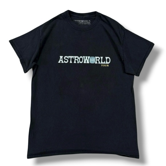 Travis Scott 2019 Astroworld: Wish You Were Here Short Sleeve Tee - Picture 1 of 3